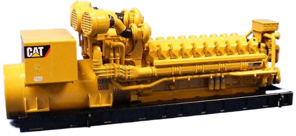 ギャラリービューアに画像をロードする, Cat CT175-20 generator set / CCM 1/25 建設機械模型 工事車両