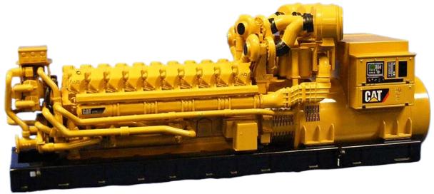 ギャラリービューアに画像をロードする, Cat CT175-20 generator set / CCM 1/25 建設機械模型 工事車両