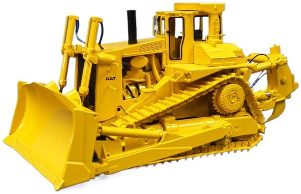 ギャラリービューアに画像をロードする, Cat D10 with U-blade + ripper ブルドーザ / CCM 1/48 建設機械模型 工事車両