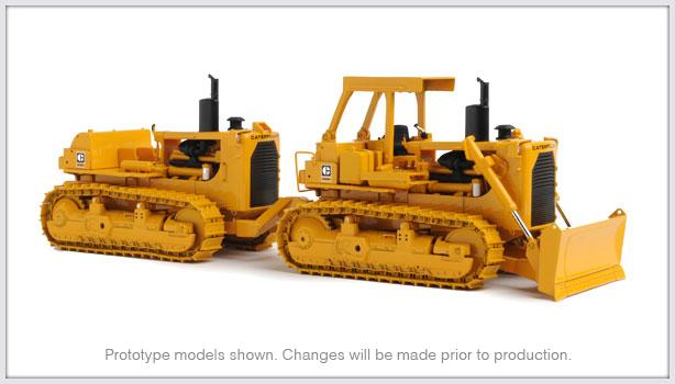 ギャラリービューアに画像をロードする, Cat DD9H push pull dozer set ブルドーザ / CCM 1/50 建設機械模型 工事車両