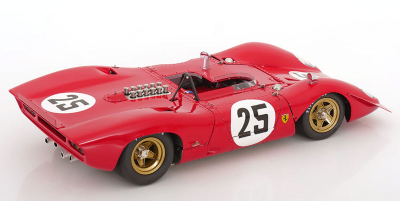 ギャラリービューアに画像をロードする, Ferrari 312P Spyder No.25 セブリング シグネチャーエディション Amon 1969 限定200個/ CMC 1/18 ミニカー