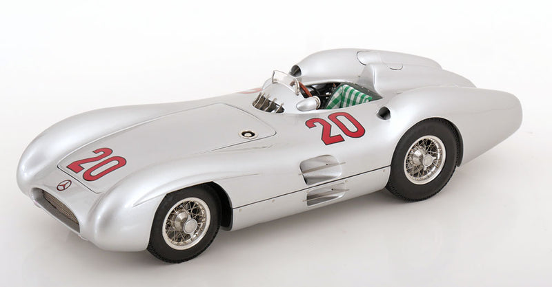 ギャラリービューアに画像をロードする, Mercedes W196R Stromlinie No.20 フランスGP Kling 1954 限定1000個/ CMC 1/18 ミニカー