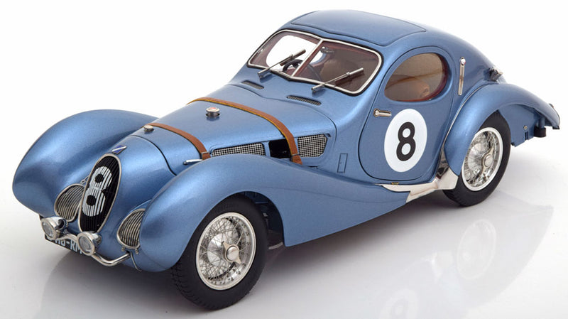 ギャラリービューアに画像をロードする, Talbot Lago Coupe T150C SS 右ハンドル No.8 ルマン24時間レース de Massa Mahe 1939 限定1500個/ CMC 1/18 ミニカー