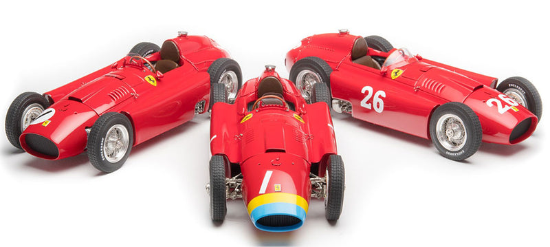 ギャラリービューアに画像をロードする, Ferrari D50 ラッキーセット2018 3台セット Fangio 1956 限定200個 ケース・フィギュア付/ CMC 1/18 ミニカー