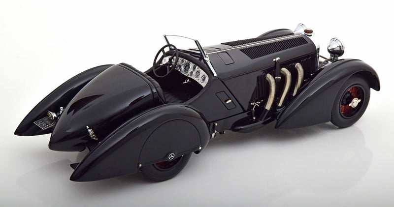 ギャラリービューアに画像をロードする, Mercedes SSK Count Trossi ブラックプリンス 1932/ CMC 1/18 ミニカー