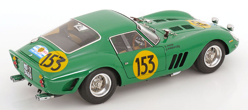 ギャラリービューアに画像をロードする, Ferrari 250 GTO No.153 ツール ド フランス Piper Margulies 1962 限定2200個/ CMC 1/18 ミニカー