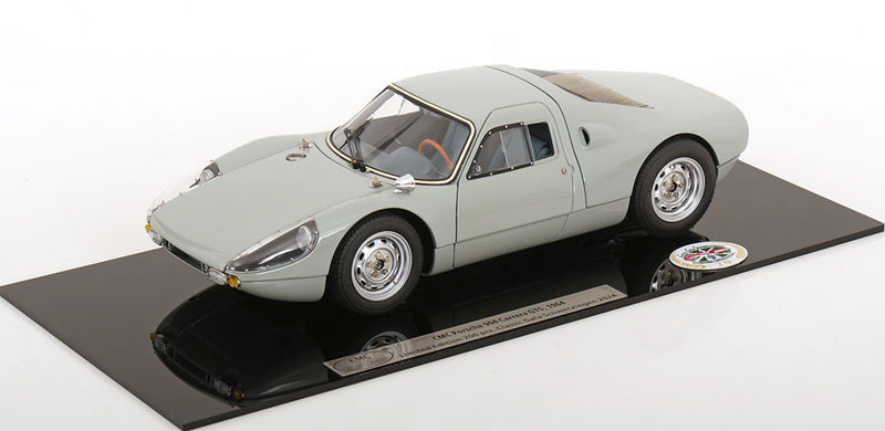 ギャラリービューアに画像をロードする, Porsche 904 Carrera GTS クラシックガラ シュヴェツィンゲン 2024 ライトグレー 1964 限定200個/ CMC 1/18 ミニカー
