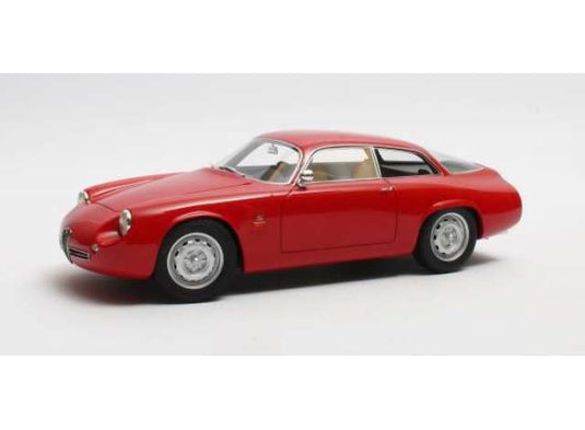 1961 Alfa Romeo Giulietta Sprint Zagato coda tronca, red/Cult-Scale 1/18ミニカー