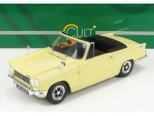 TRIUMPH VITESSE DHC CABRIOLET 1962 PRIMROSE YELLOW/Cult-Scale 1/18ミニカー