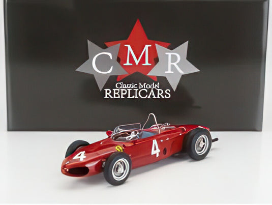 FERRARI F1 ディーノ 156 シャークノーズ 4号車 優勝 イギリスGP 1961 W.フォン・トリップス レッド/ CMR 1/18 ミニカー