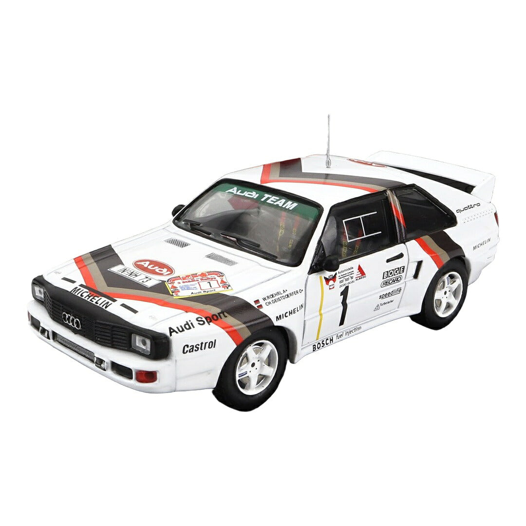アウディ クワトロ スポーツ #1 1984年 3都市ラリー 優勝車 1/43