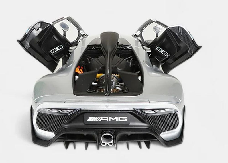 ギャラリービューアに画像をロードする, MERCEDES BENZ - ONE AMG (C298) 2023 - HIGHTECH SILVER/NZG 1/12ミニカー 55台限定