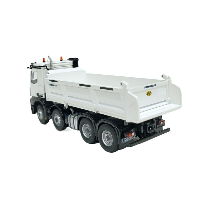 ギャラリービューアに画像をロードする, Mercedes Benz Arocs 8x4 Meiller tippe ダンプ / NZG 1/50 建設機械模型 工事車両
