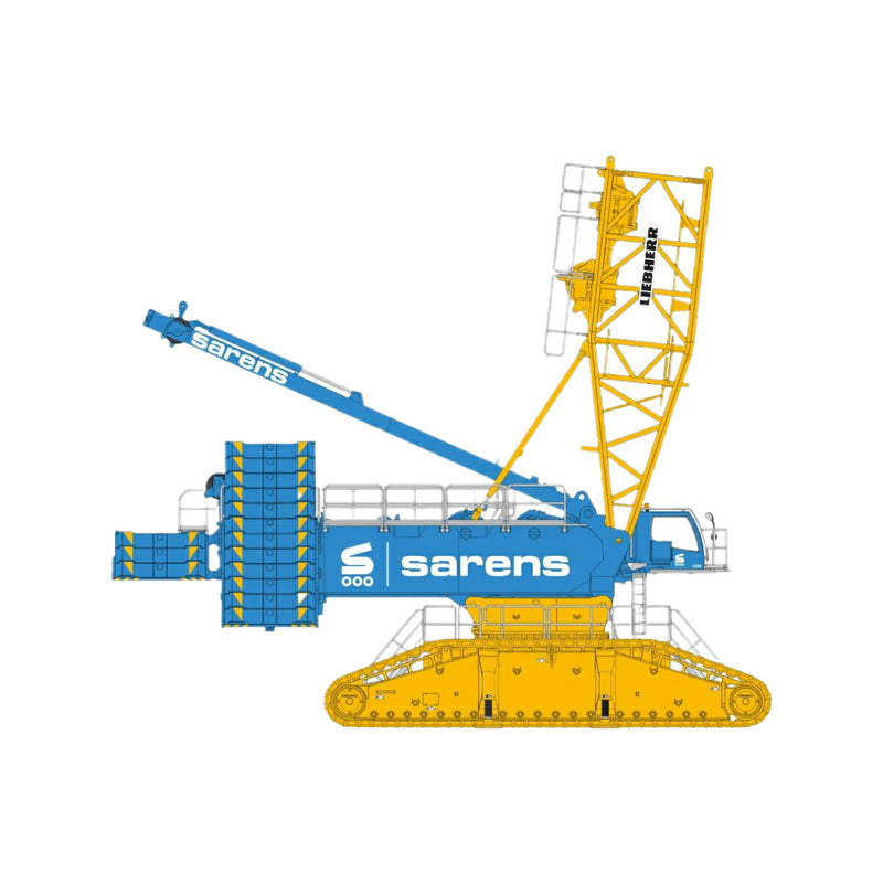 ギャラリービューアに画像をロードする, Sarens Liebherr LR11000 Crawler Crane クローラークレーン / NZG 1/50 建設機械模型 工事車両