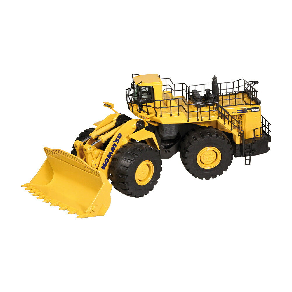 コマツ　KOMATSU 1/50 WA1200 ホイールローダー　ミニチュア Komatsu WA1200 ホイールローダ / NZG 1/50 建設機械模型 工事車両