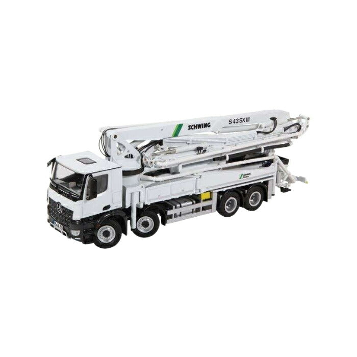 ギャラリービューアに画像をロードする, Mercedes Benz Arocs 8x4 Truck mounted トラック / NZG 1/50 建設機械模型 工事車両