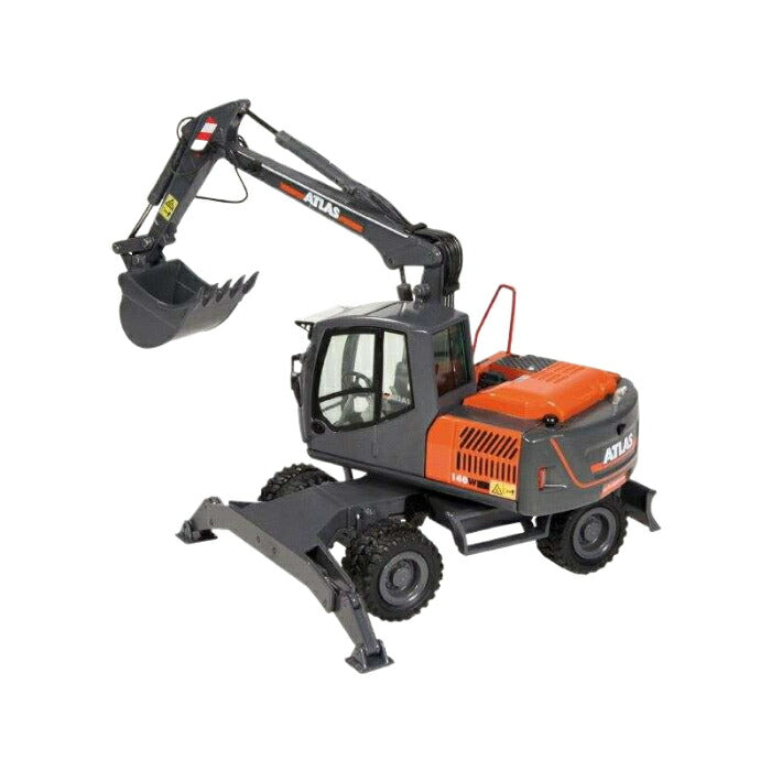 ギャラリービューアに画像をロードする, Atlas 140W mobil excavator ショベル / NZG 1/50 建設機械模型 工事車両