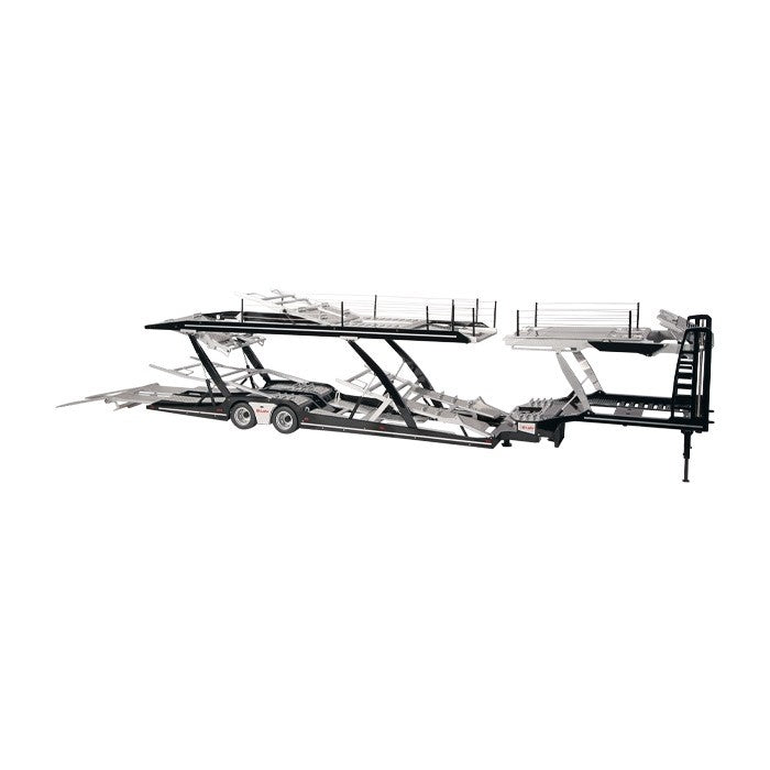 ギャラリービューアに画像をロードする, LOHR オートトランスポーター 積載車 / NZG 1/18 建設機械模型 工事車両