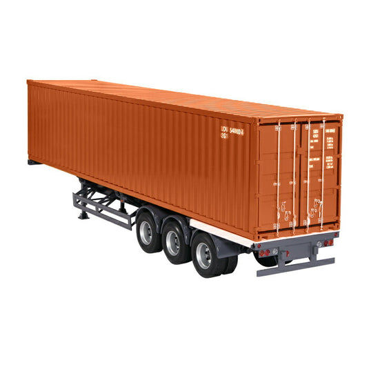 Trailer international & 40 Ft Container "auburn" コンテナ / NZG 1/18 建設機械模型 工事車両