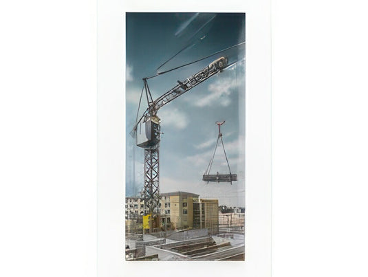 LIEBHERR 81 K.1 GRU EDILE AUTOMONTANTE FAST ERECTERING CRANE YELLOW BLACK タワークレーン / NZG 1/50 建設機械模型 工事車両