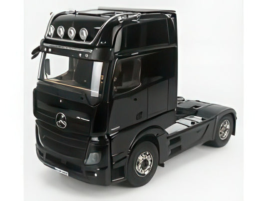 MERCEDES BENZ ACTROS 2 1863 ギガスペース 4x2 ミラーカム トラクタートラック 2軸 2018 ブラック/ NZG 1/18 ミニカー