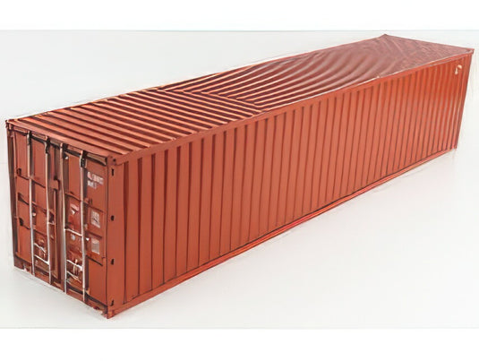 ACCESSORIES INTERNATIONAL SEA CONTAINER 40 FOR TRAILER BROWN / NZG 1/18 建設機械模型 工事車両