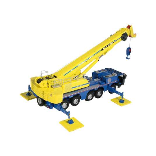 XCMG XCA 220 mobile crane blue / y モバイルクレーン / NZG 1/50 建設機械模型 工事車両