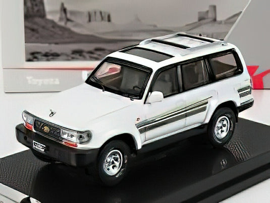 TOYOTA - LAND CRUISER J8 1990 - WHITE /NZG 1/64 ミニカー