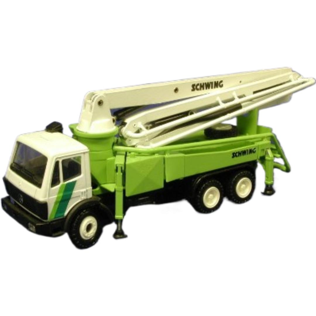 コンラッド SCHWING ポンプ車 1/50 ミニチュア MB Schwing 32XL コンクリートポンプ / CONRAD 1/50 建設機械