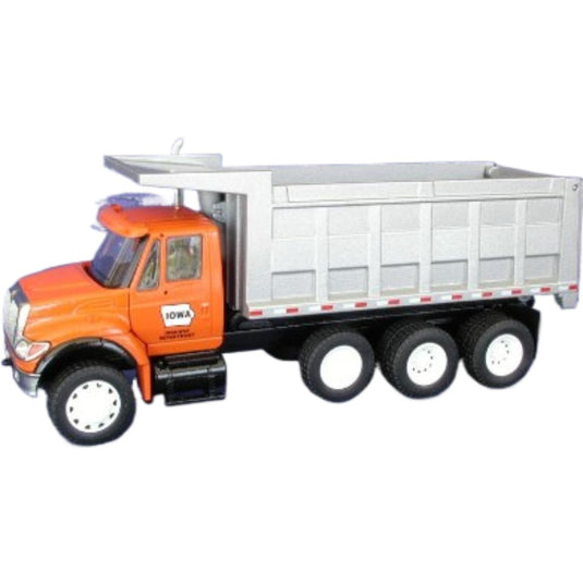 IH 7000 ダンプ オレンジキャブ/シルバーボックス IOWA / CONRAD 1/50 建設機械模型 工事車両