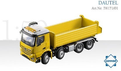 MB AROCS Dautel 三方開ダンプ / CONRAD 1/50 建設機械模型 工事車両