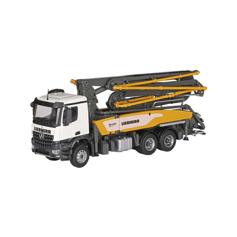 ギャラリービューアに画像をロードする, Mercedes Benz Arocs Liebherr 36 XXT トラック / CONRAD 1/50 建設機械模型 工事車両