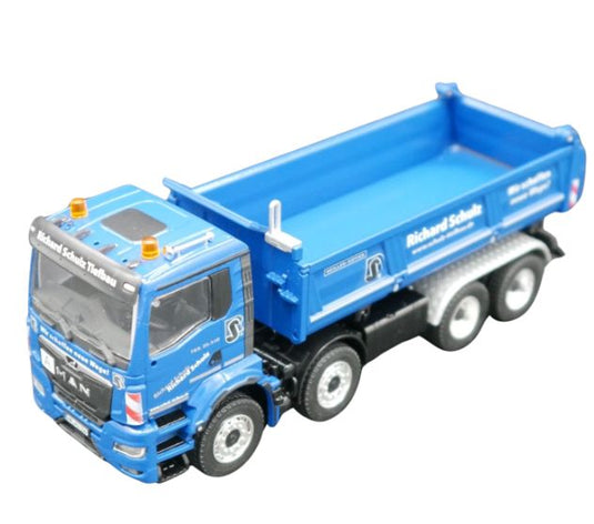 MAN TGS NN 8x4 3方向ダンプ Meiller - Richard Schulz / CONRAD 1/50 建設機械模型