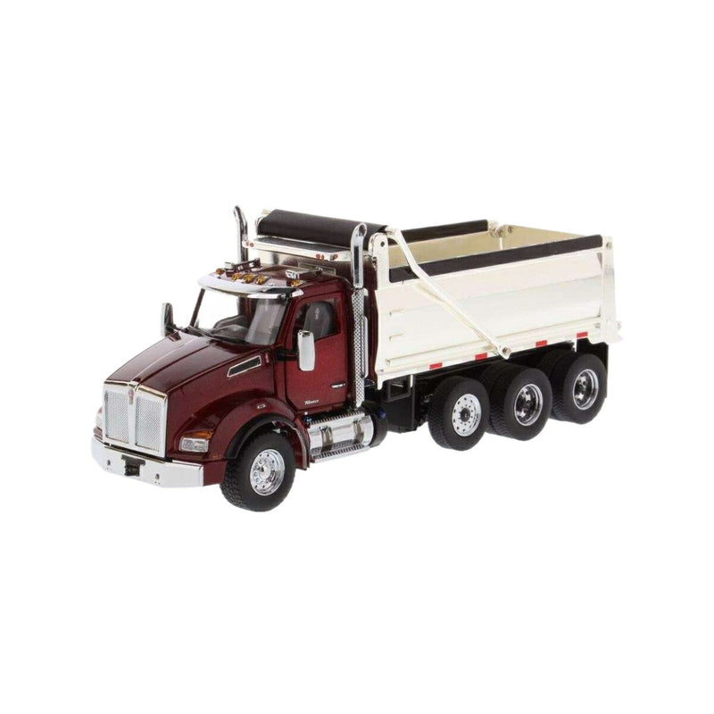 ギャラリービューアに画像をロードする, Kenworth T880 SBFA Dump Truck ダンプ / Diecast Masters 1/50 建設機械模型 工事車両