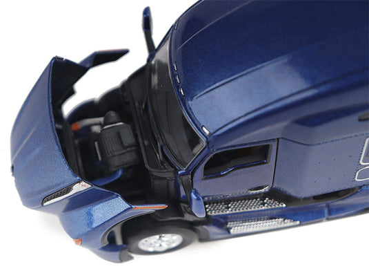 Kenworth T680 スリーパー トラクター (ディープセルリアンブルー/キャブのみ) ダンプ / Diecast Masters 1/50 建設機械模型 工事車両