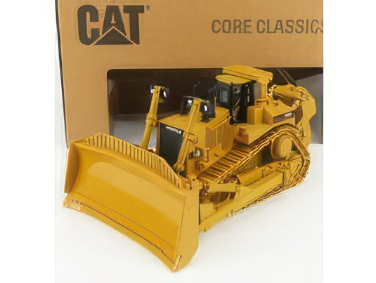 CATERPILLAR CATD11R DOZER RUSPA CINGOLATA SCRAPER TYPE TRACTOR YELLOW BLACK ブルドーザ / Diecast Masters 1/50 建設機械模型 工事車両