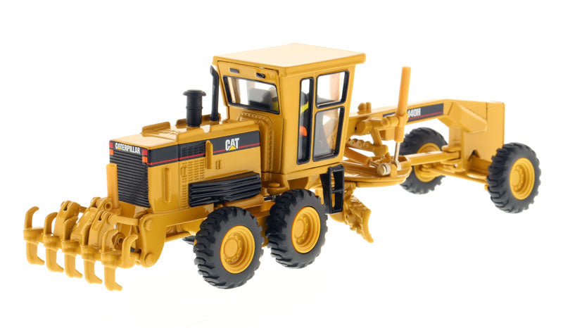 ギャラリービューアに画像をロードする, Caterpillar 140H モーターグレーダー - コアクラシックシリーズ ブルドーザ / Diecast Masters 1/50 建設機械模型 工事車両