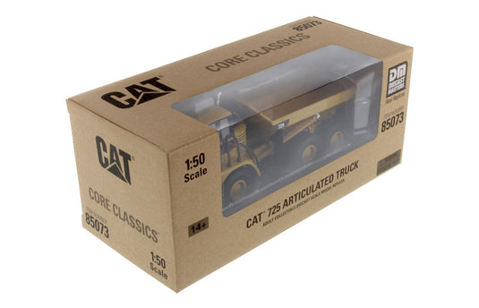 Caterpillar 725 アーティキュレートダンプトラック - コアクラシックシリーズ 掘削機 / Diecast Masters 1/50 建設機械模型 工事車両