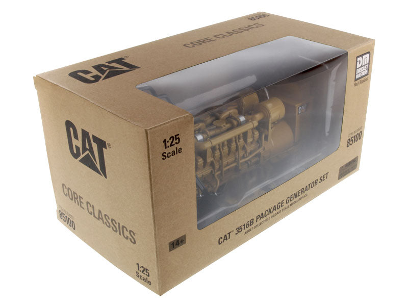 ギャラリービューアに画像をロードする, Caterpillar 3516B パッケージ発電機セット - コアクラシックシリーズ ダンプ / Diecast Masters 1/25 建設機械模型 工事車両