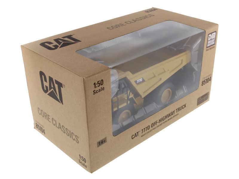 ギャラリービューアに画像をロードする, Caterpillar 777D オフハイウェイ ダンプトラック - コアクラシックシリーズ 掘削機 / Diecast Masters 1/50 建設機械模型 工事車両