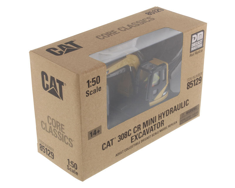 ギャラリービューアに画像をロードする, Caterpillar 308C CR ショベル - コアクラシックシリーズ 掘削機 / Diecast Masters 1/50 建設機械模型 工事車両