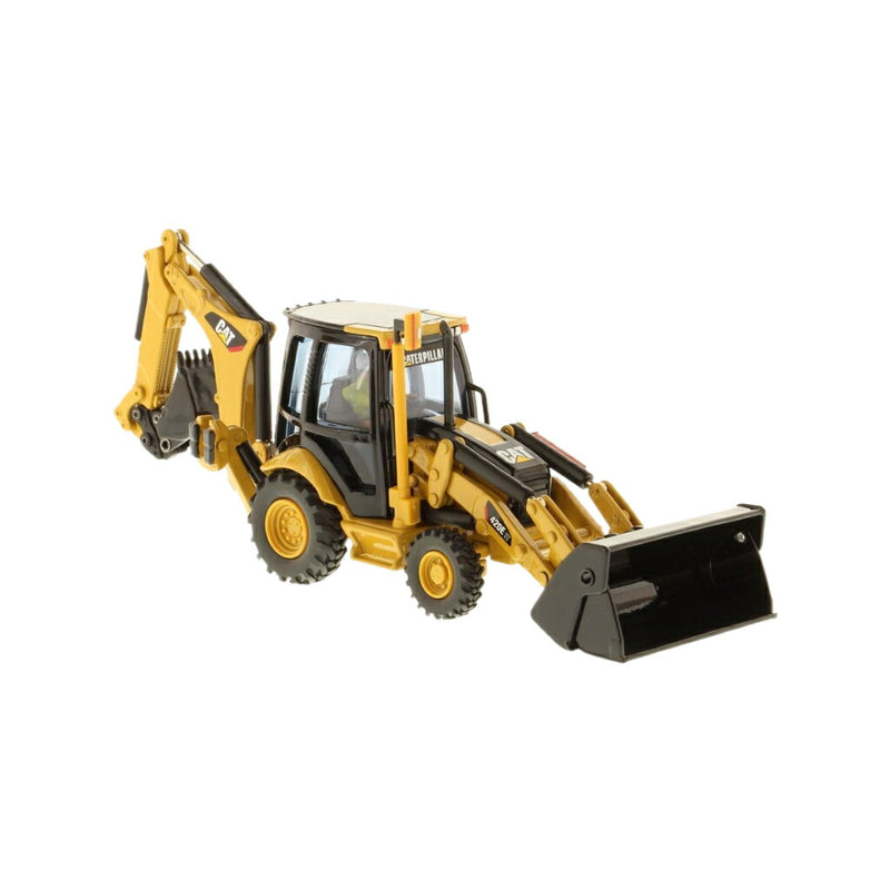 ギャラリービューアに画像をロードする, CAT 420E Backhoe Loader ショベル / Diecast Masters 1/50 建設機械模型 工事車両