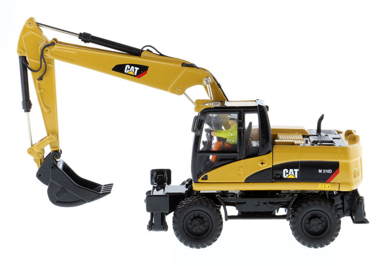 ギャラリービューアに画像をロードする, Caterpillar M316D ホイールショベル - コアクラシックシリーズ ブルドーザ / Diecast Masters 1/50 建設機械模型 工事車両