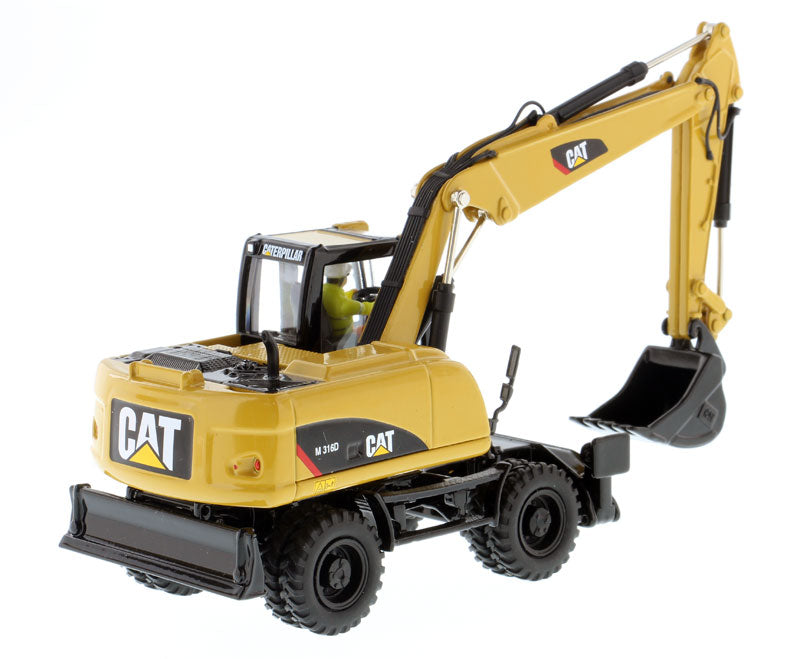 ギャラリービューアに画像をロードする, Caterpillar M316D ホイールショベル - コアクラシックシリーズ ブルドーザ / Diecast Masters 1/50 建設機械模型 工事車両
