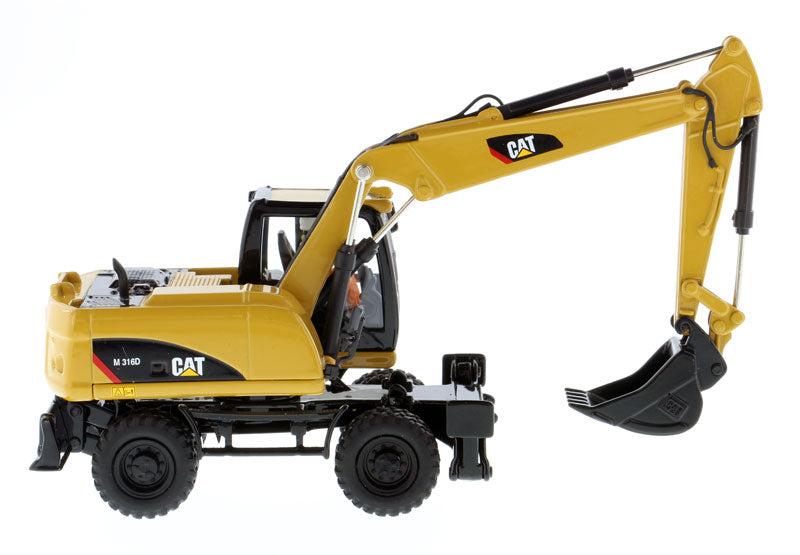 ギャラリービューアに画像をロードする, Caterpillar M316D ホイールショベル - コアクラシックシリーズ ブルドーザ / Diecast Masters 1/50 建設機械模型 工事車両