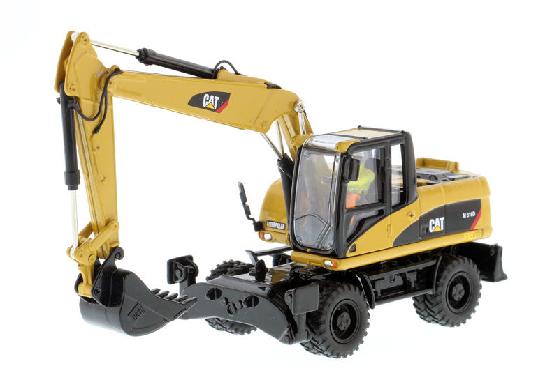 ギャラリービューアに画像をロードする, Caterpillar M316D ホイールショベル - コアクラシックシリーズ ブルドーザ / Diecast Masters 1/50 建設機械模型 工事車両
