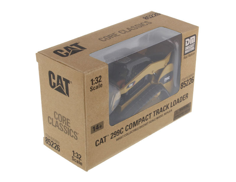 ギャラリービューアに画像をロードする, Caterpillar 299C コンパクトトラックローダー (作業機付き) - コアクラシックシリーズ / Diecast Masters 1/32 建設機械模型 工事車両