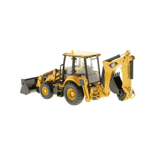 CAT 420F2 Backhoe Loader ショベル / Diecast Masters 1/50 建設機械模型 工事車両
