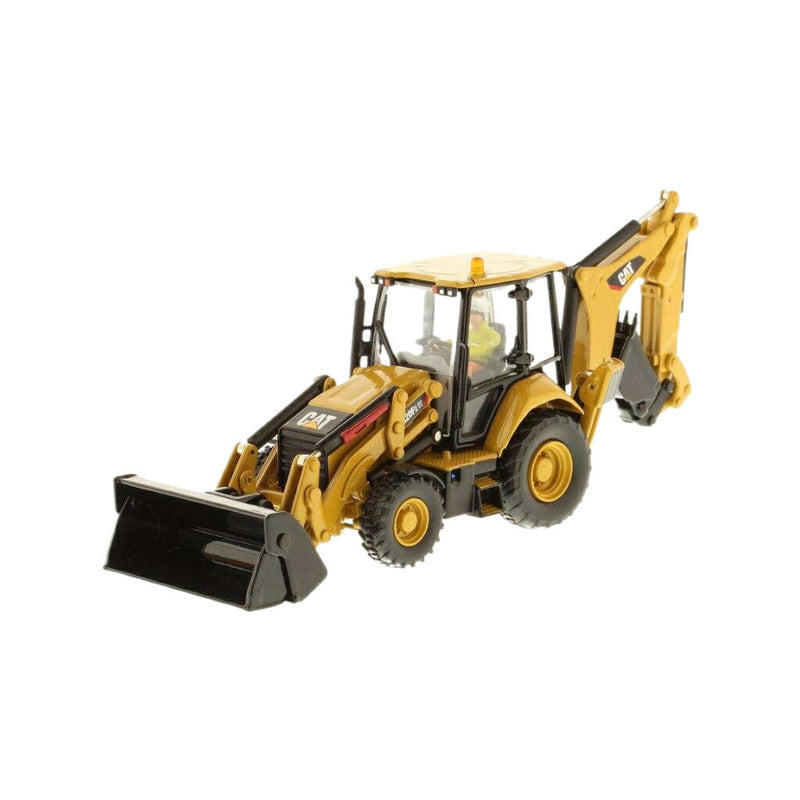 ギャラリービューアに画像をロードする, CAT 420F2 Backhoe Loader ショベル / Diecast Masters 1/50 建設機械模型 工事車両