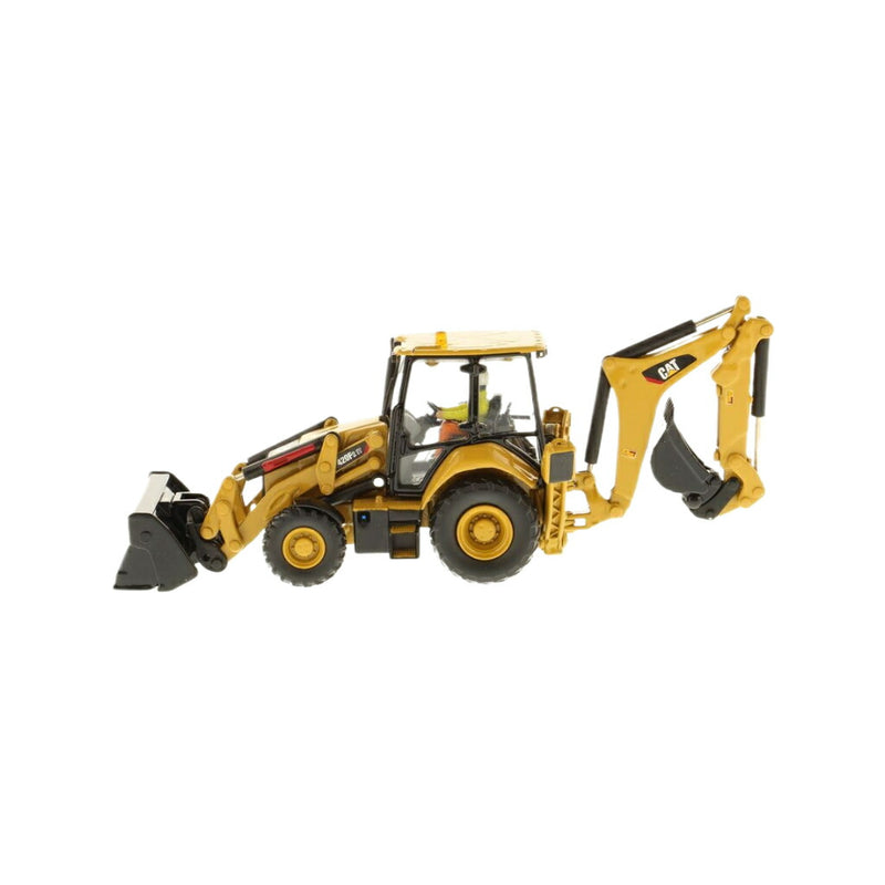 ギャラリービューアに画像をロードする, CAT 420F2 Backhoe Loader ショベル / Diecast Masters 1/50 建設機械模型 工事車両
